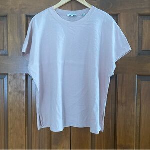 Vince Pale Pink Short Sleeve Boxy Tee